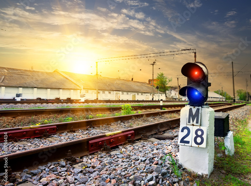 Fotografie Railway semaphore