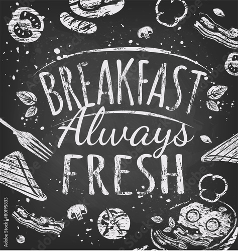 breakfast poster