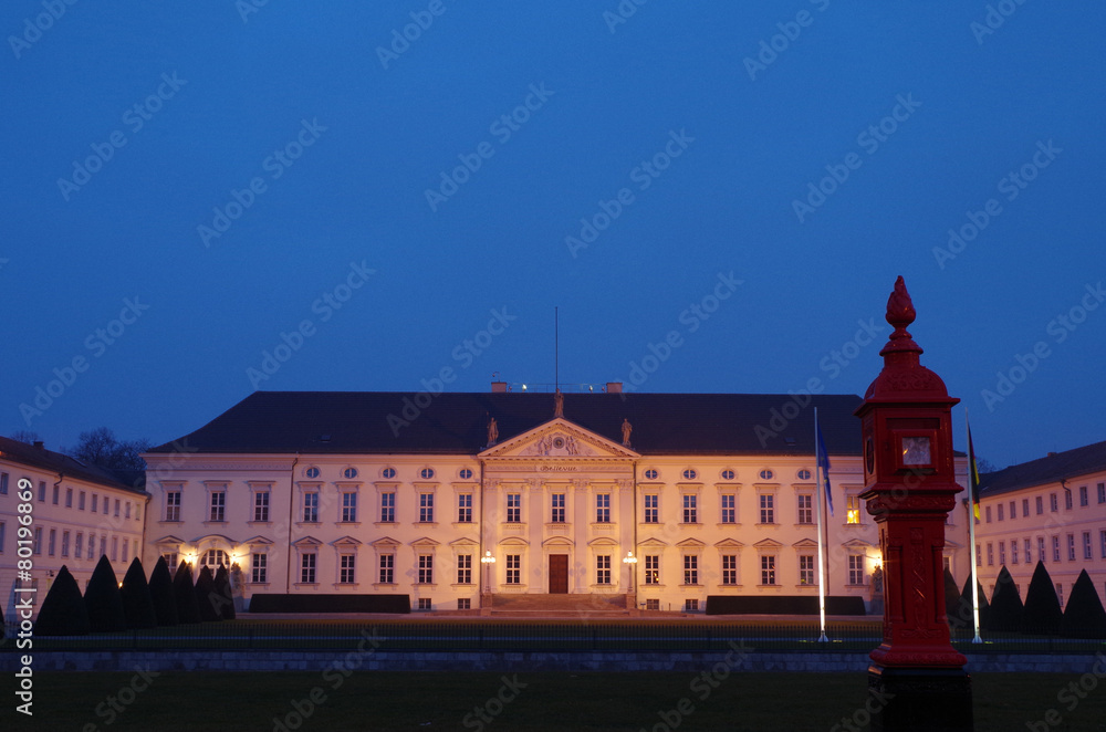 Naklejka premium schloss bellevue in berlin