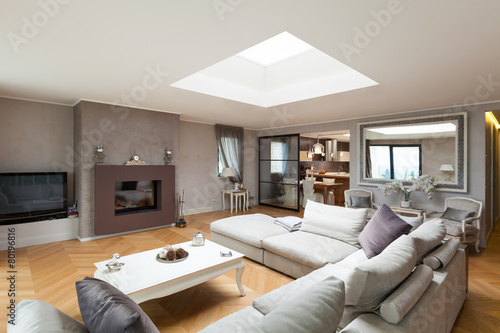 Bilde på lerret beautiful apartment furnished