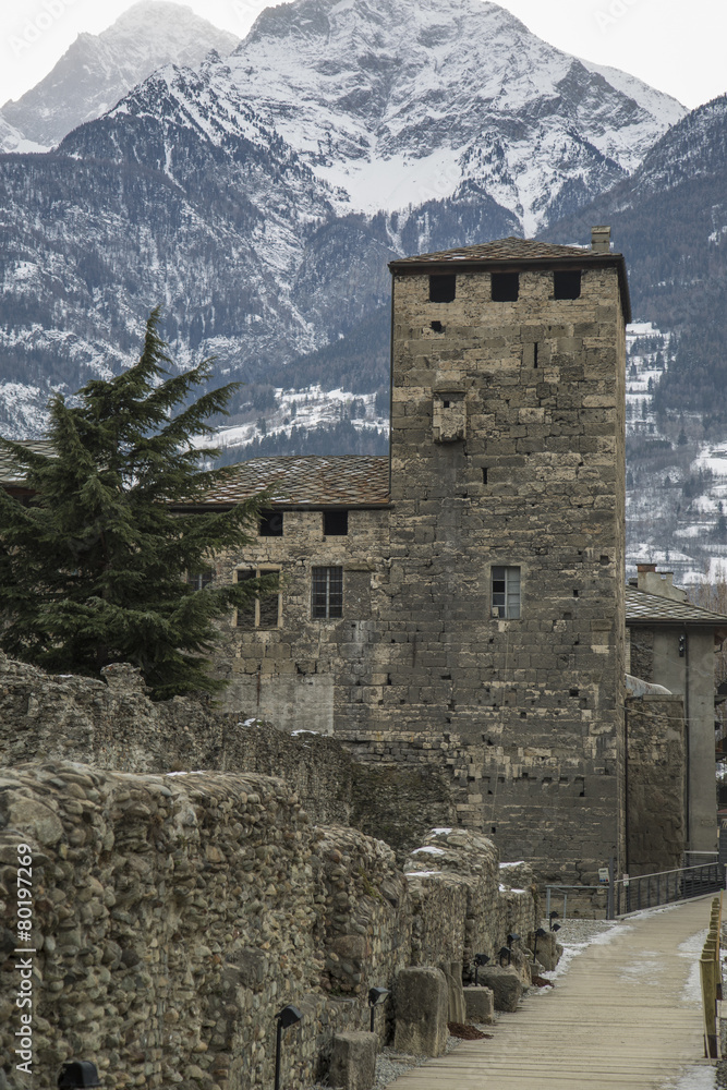 Castle in Northern Italy Castle in Northern Italy