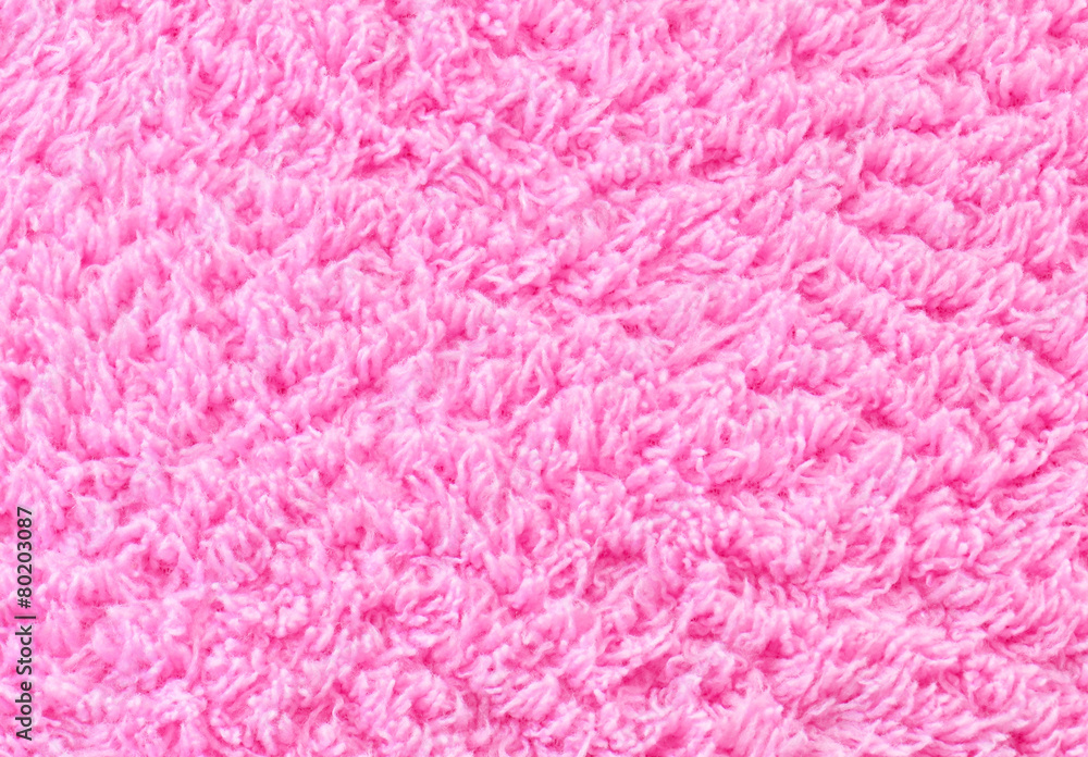 Pink fur texture background