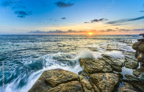 Coogee beach, Sydney Australia. photo