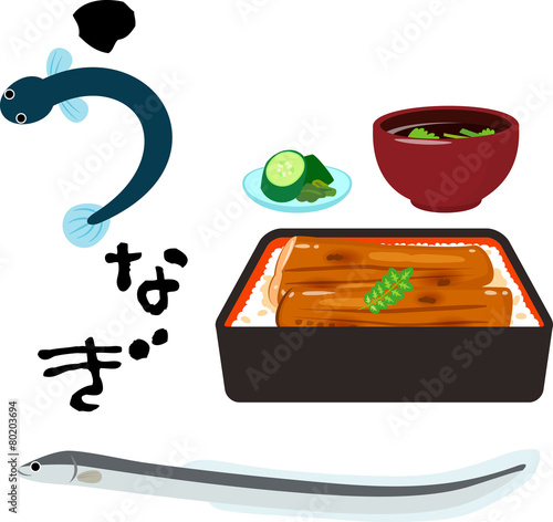 鰻重とウナギ