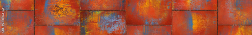 Industrial-Style Panoramic Metal Background (Letterbox Format) Industrial-Style Panoramic Metal Background (Letterbox Format)