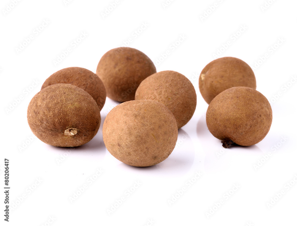 longan. fresh longan on white background longan. fresh longan on white background