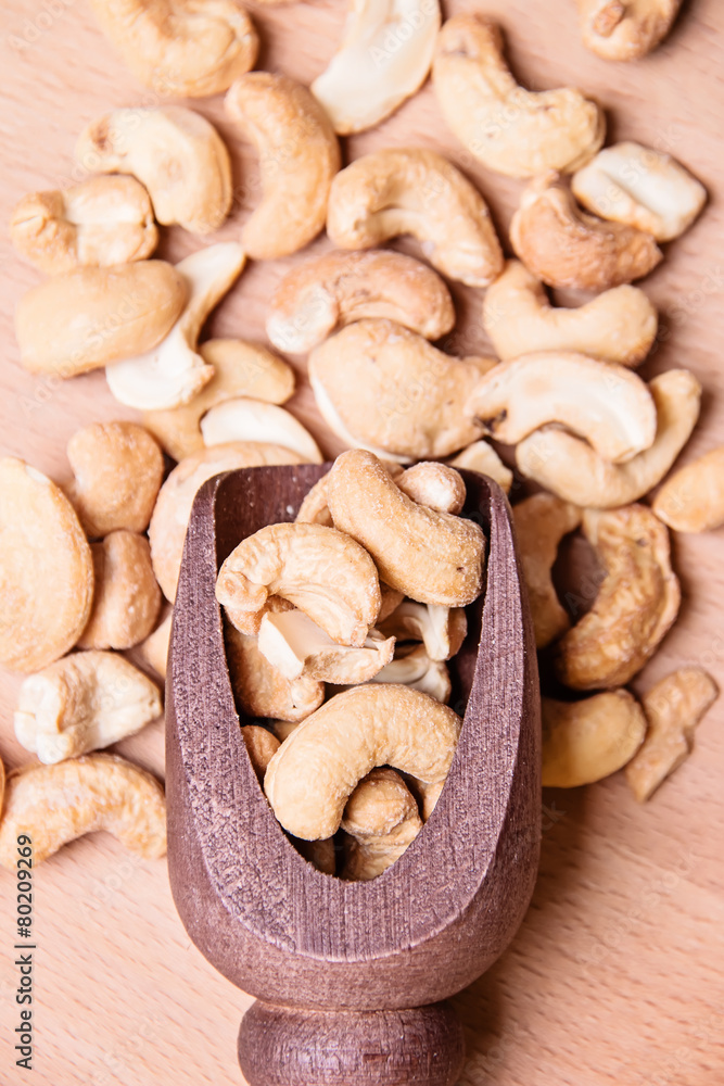 Fototapeta premium Portion of Cashew Nuts
