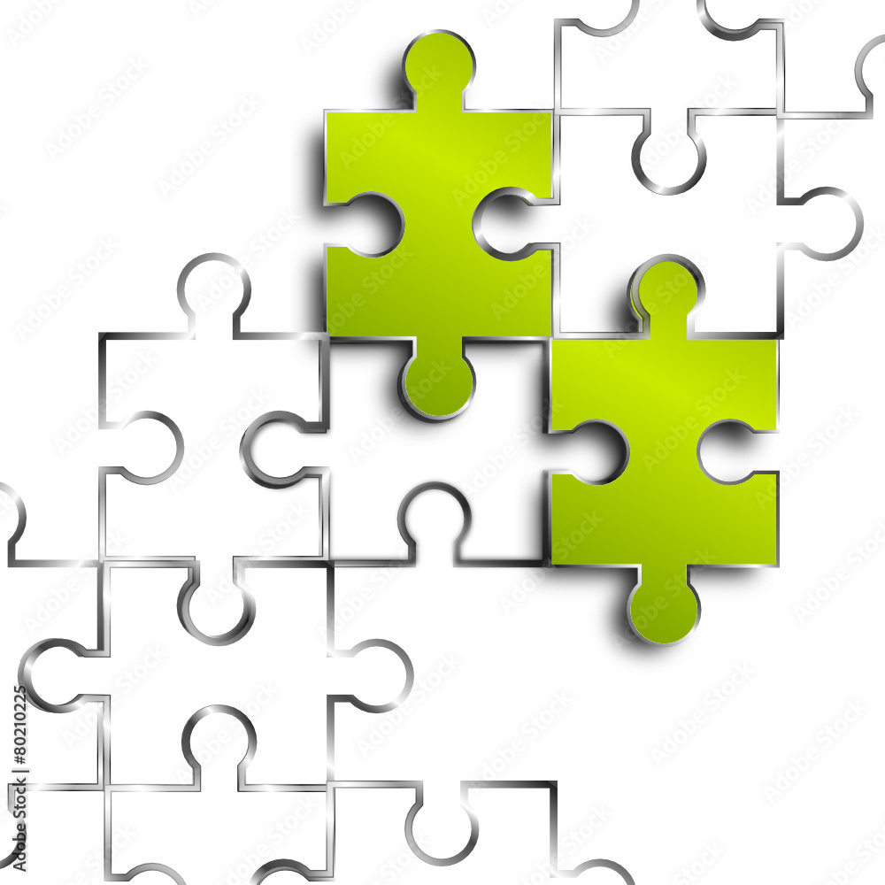 puzzle grün puzzle grün
