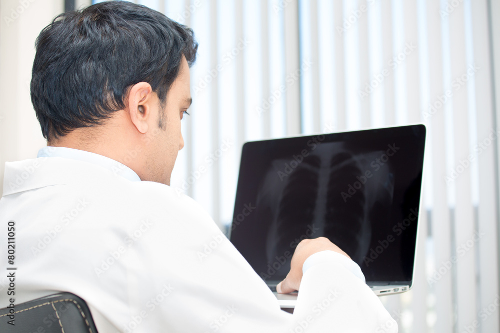 Fototapeta premium Full body chest x-ray