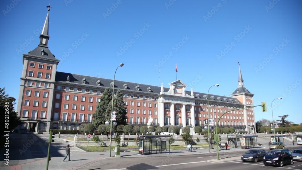 MADRID MARCH 11 Headquarters of Spanish Air Force on March 11, 2012