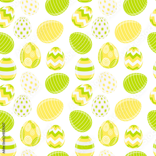 Beautiful Easter Egg Background Vector Illustration