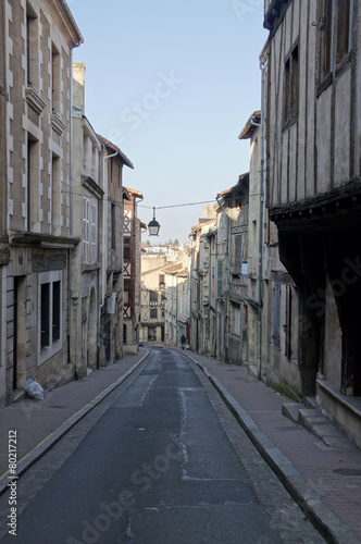 dans les rues de Poitiers