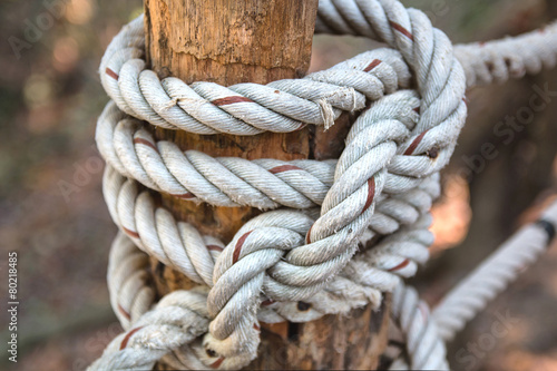 Knot in rope