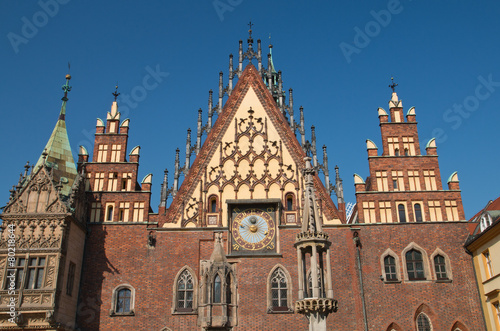 Wrocławski Ratusz detale architektoniczne