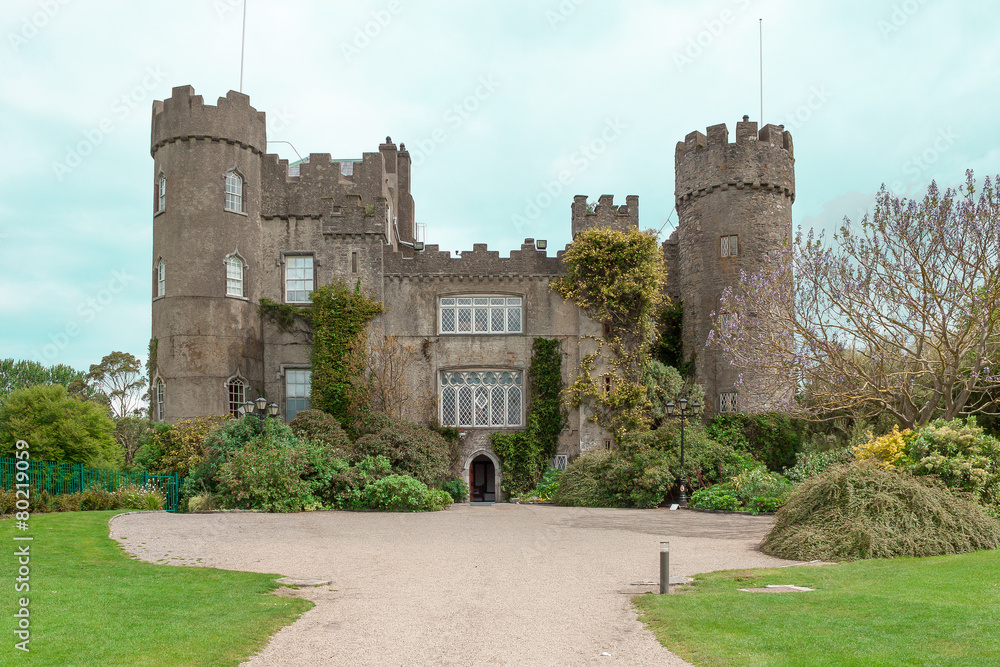 Naklejka premium Malahide Castle Dublin Ireland