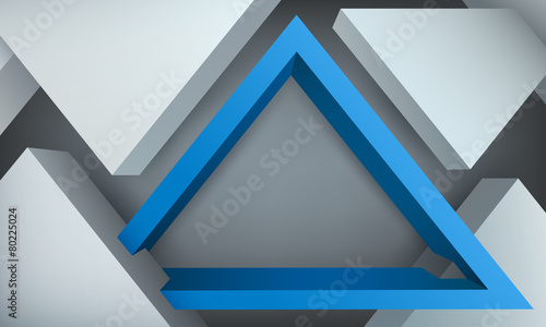 Fototapeta Naklejka Na Ścianę i Meble -  Abstract 3d vector illustration with place for text