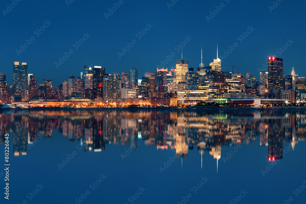 Midtown Manhattan skyline
