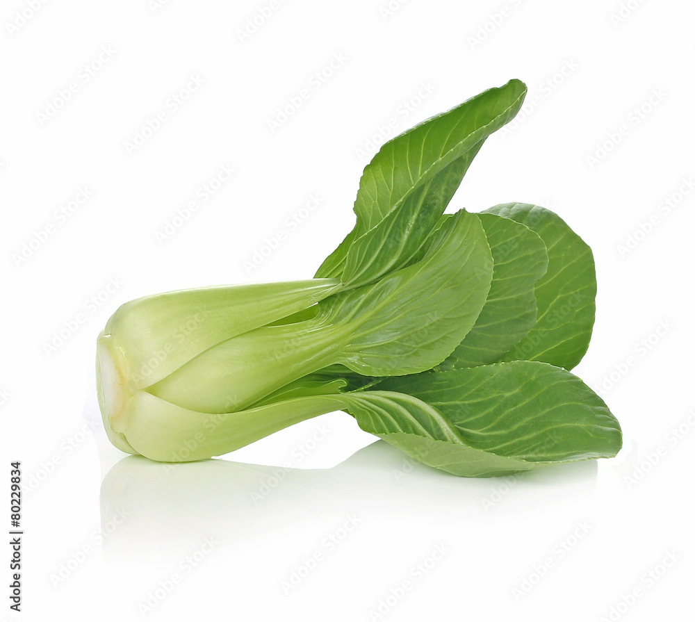 Bok choy (chinese cabbage) isolated on white Bok choy (chinese cabbage) isolated on white