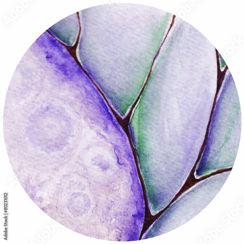 Amethyst vector circle texture background
