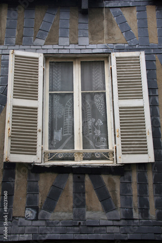 Francia la Rochelle  una finestra.