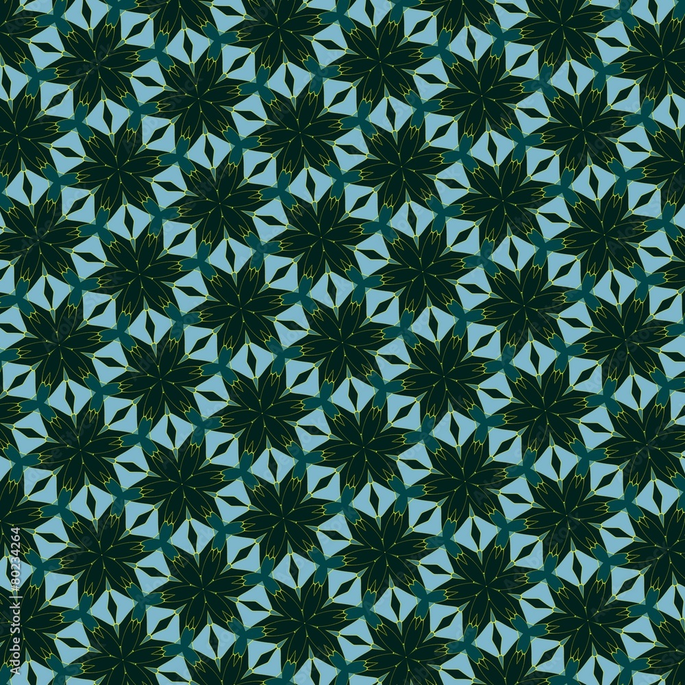 pattern illustration of abstract flowers pattern illustration of abstract flowers