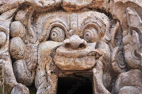 Hindu temple Goa Gajah, Ubud, Bali, Indonesia photo