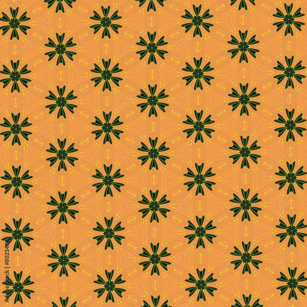 pattern illustration of abstract flowers pattern illustration of abstract flowers