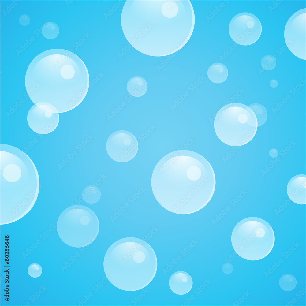 Abstract Blue Underwater background