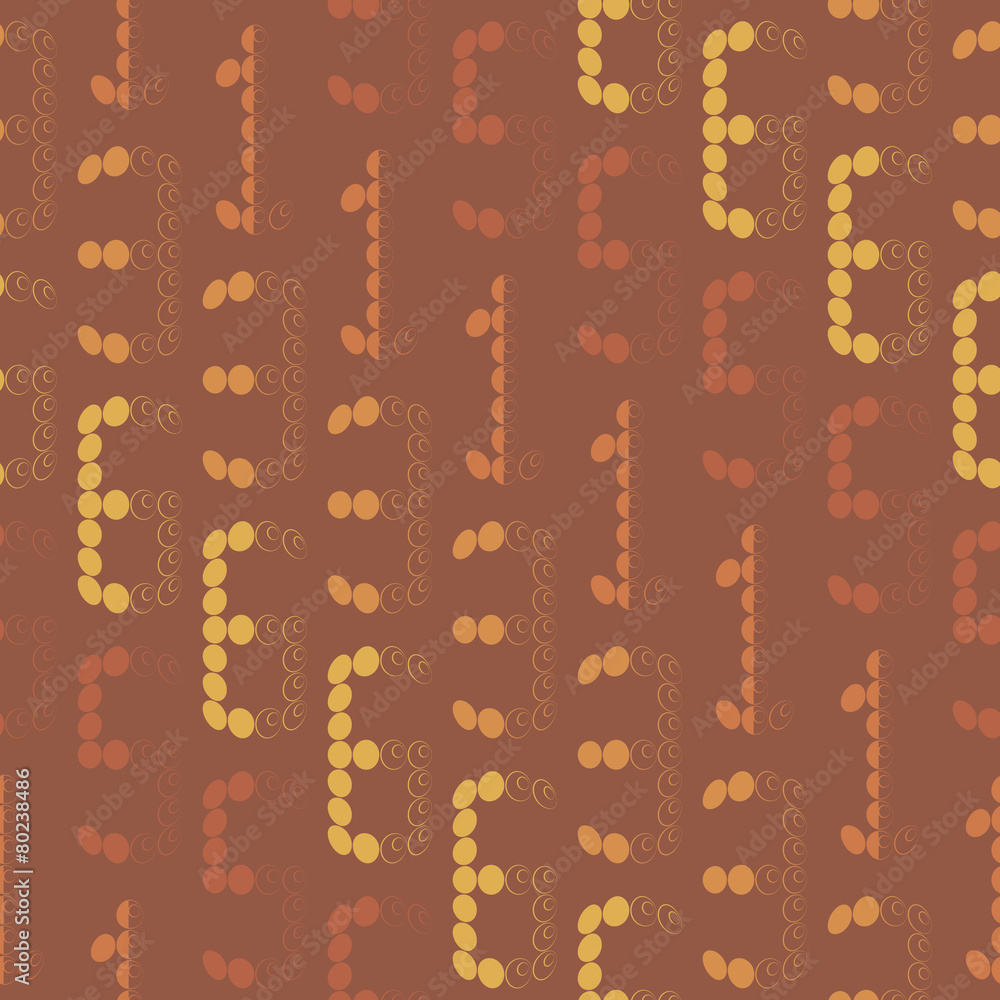 seamless abstract background with numbers seamless abstract background with numbers