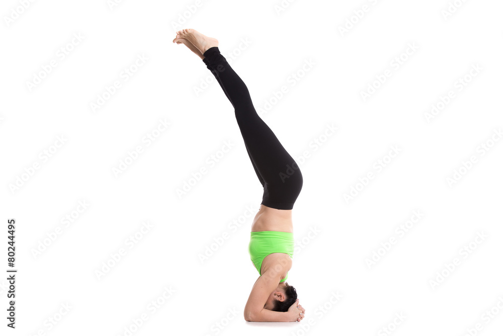 Salamba sirsasana yoga pose
