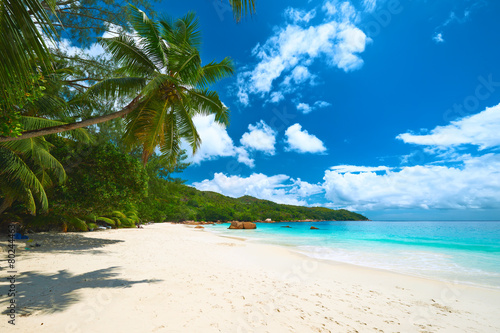 Fototapeta Naklejka Na Ścianę i Meble -  Beautiful beach at Seychelles