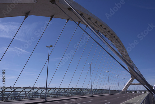 Tercer Milenio bridge, Zaragoza, Spain © fresnel6
