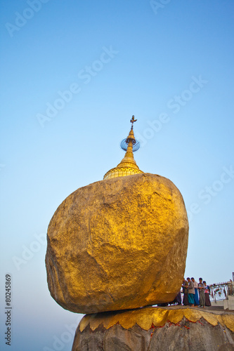 Kyaikhtiyo in Myanmar. photo