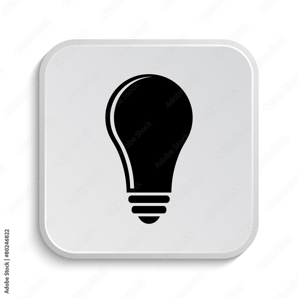 Light bulb - idea icon Light bulb - idea icon