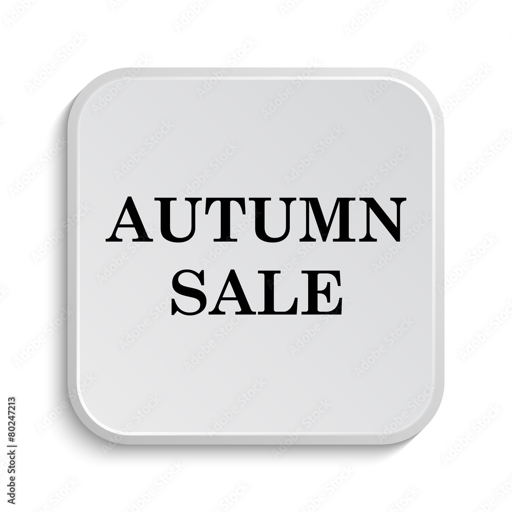 Autumn sale icon Autumn sale icon