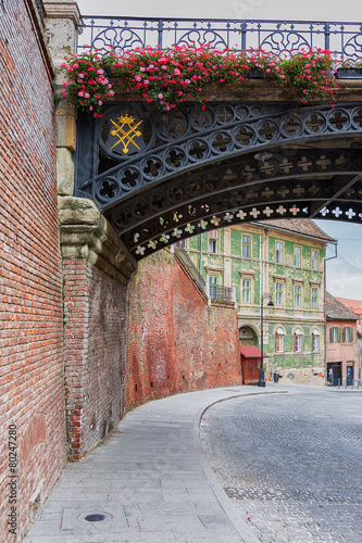 Liars bridge and old archit...