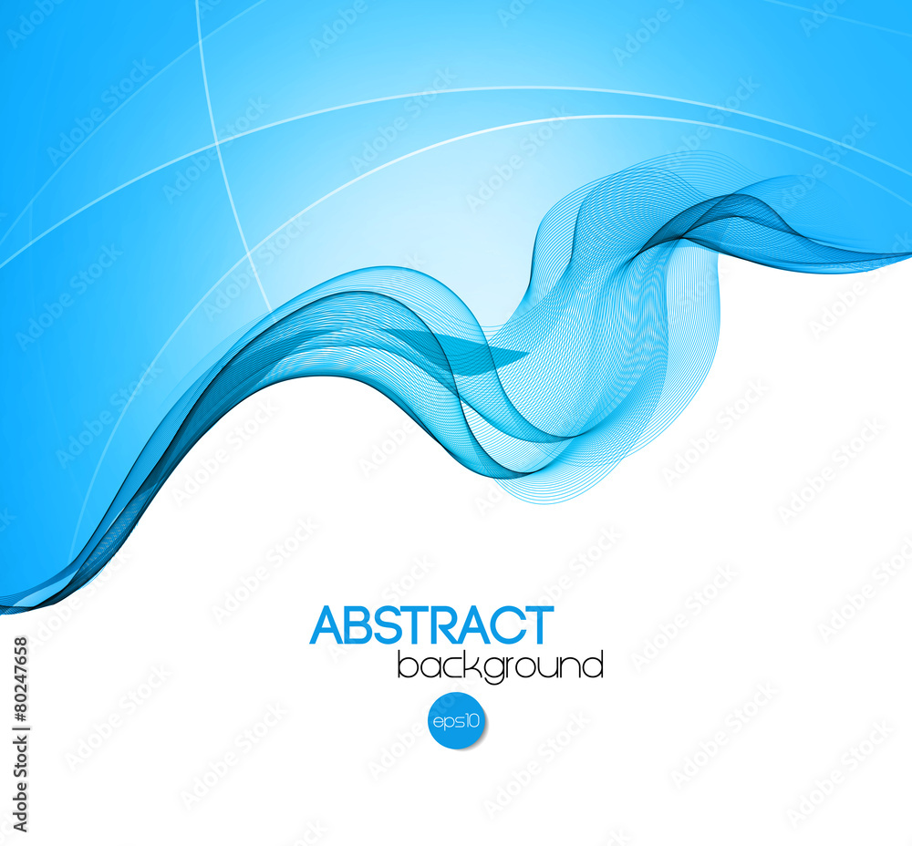 Abstract curved lines background. Template brochure design Abstract curved lines background. Template brochure design