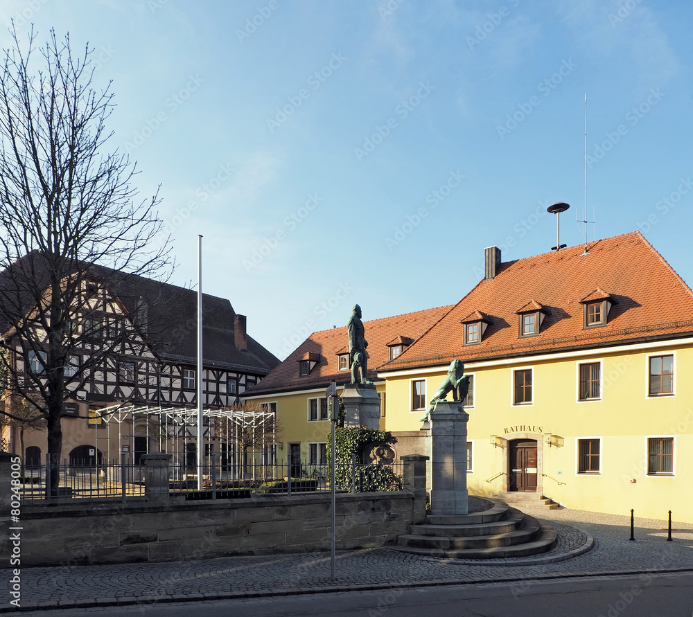 Rathaus in Heilsbronn Rathaus in Heilsbronn