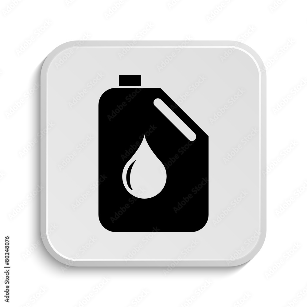Obraz premium Oil can icon