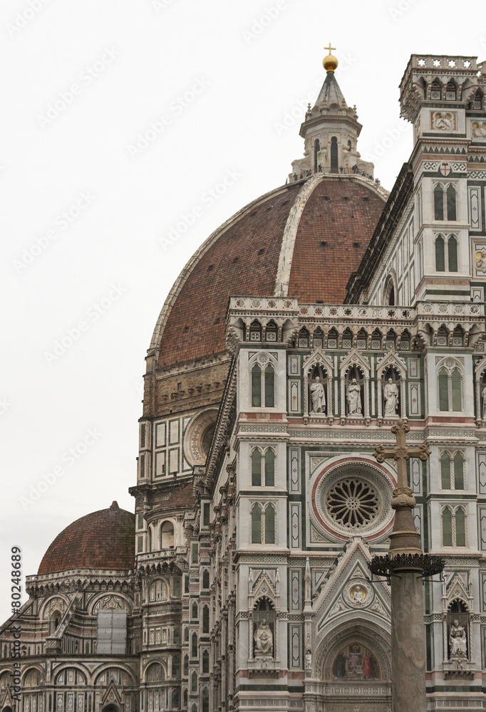 Basilica Saint Mary of the Flower in Florence, Italy