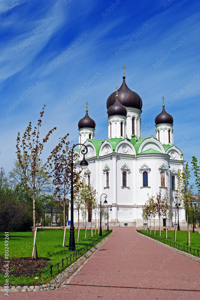 Catherine's Cathedral in Pushkin