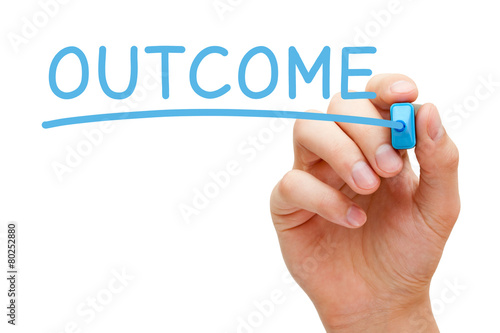 Outcome Blue Marker