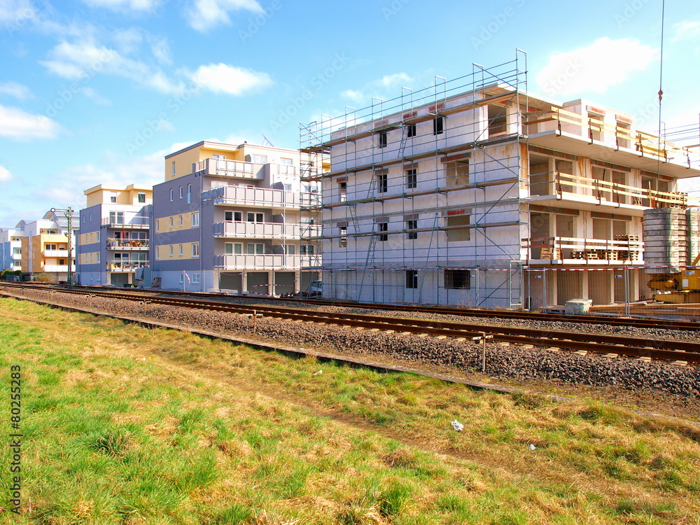 Obraz premium Häuserzeile