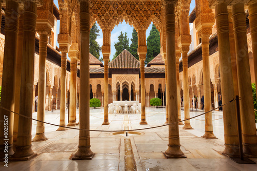 Alhambra de Granada: The Court of the Lions