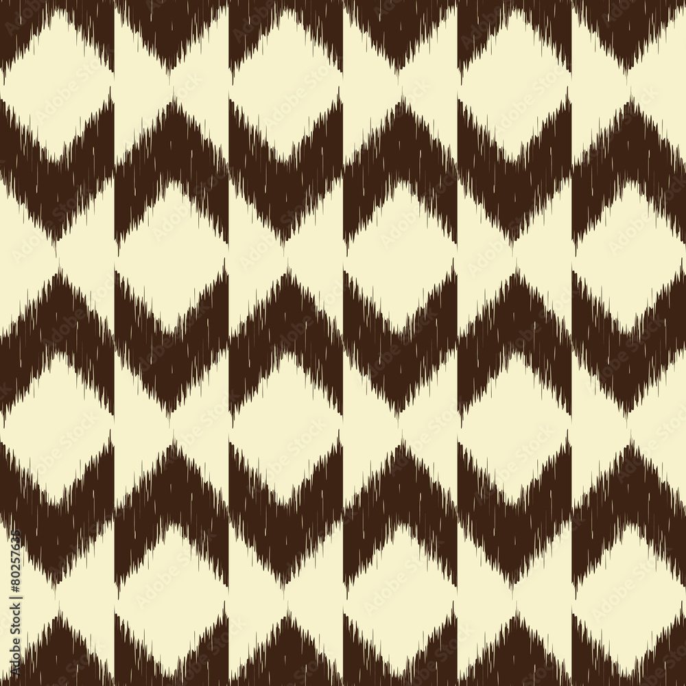 Vector seamless ikat pattern Vector seamless ikat pattern
