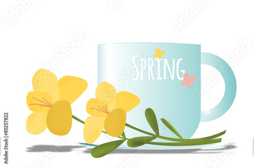 Taza primavera