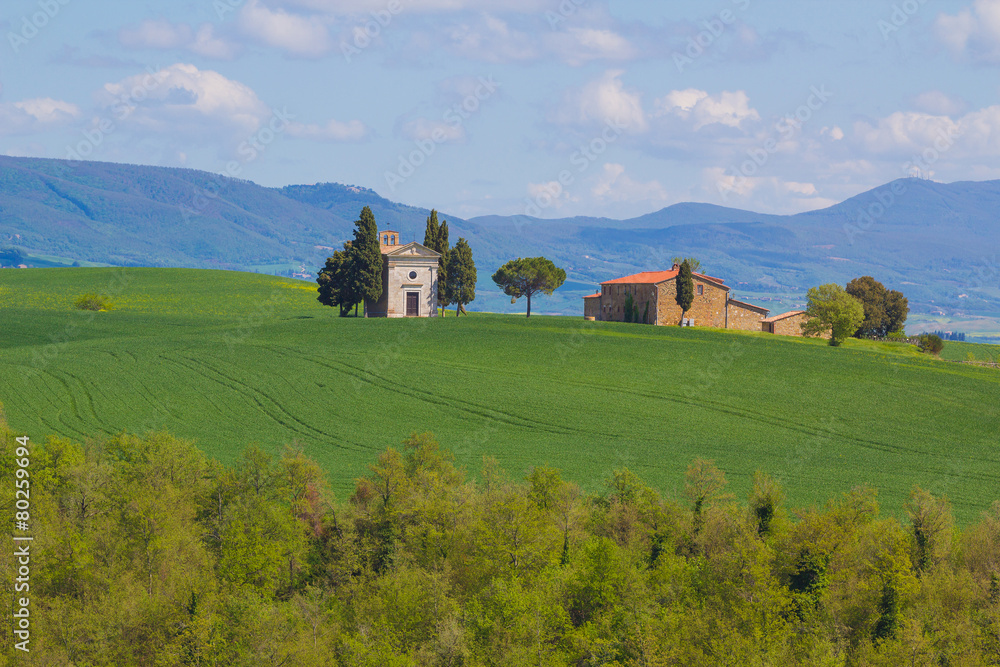 Tuscany countryside near Pienza, Italy