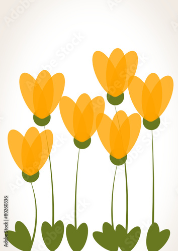 Tulipanes vintage 
