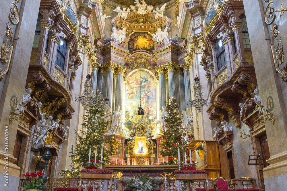 Obraz premium Peterskirche, Vienna, Austria