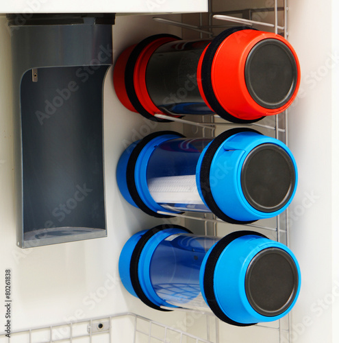 Pneumatic tube transfer system station